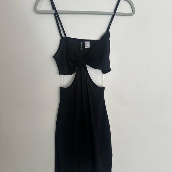 Divided Dresses & Skirts - DIVIDED Y2K Black Cutout Bodycon Mini‎ Dress M
